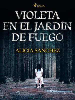 cover image of Violeta en el Jardín de Fuego